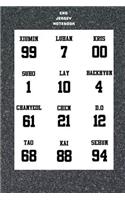 Exo Jersey Notebook