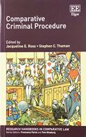 Comparative Criminal Procedure (Research Handbooks in Comparative Law series)