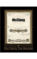 Our Family Tree Records: McClung