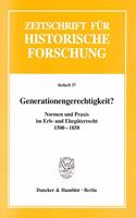 Generationengerechtigkeit?