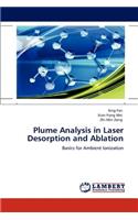 Plume Analysis in Laser Desorption and Ablation