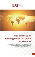Aide Publique Au Développement Et Bonne Gouvernance