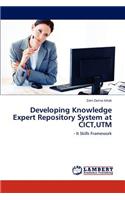 Developing Knowledge Expert Repository System at Cict, Utm