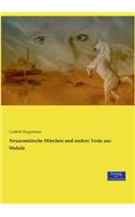 Neuaramäische Märchen und andere Texte aus Malula