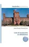 List of Museums in Oklahoma: (English)