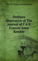 Outlines illustrative of The journal of F A K Frances Anne Kemble