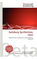 Salisbury By-Election, 1931: (English)