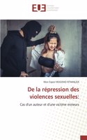 De la répression des violences sexuelles