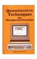 Quantitative Techniques for Managerial Decisions