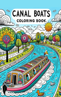Canal Boat Coloring Book