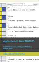 Algoritmos en Java. TOMO VI.