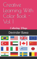 Creative Learning With Color Book - Vol 1
