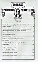 Journal of Higher Criticism Volume 15 Number 3