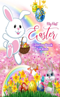 My First Easter Coloring Book For Kids