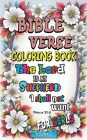 Bible Verse Coloring Book for Girls