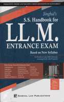 S.S. Handbook For Ll.M. Entrance Exam Based On New Syllabus By Vishal Singh