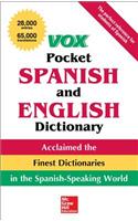 Vox Pocket Spanish and English Dictionary