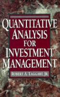 Quantitative Analysis for Investment Management