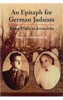 Epitaph for German Judaism