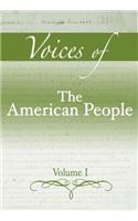 Voices of The American People, Volume 1