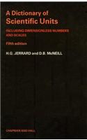 Dictionary of Scientific Units