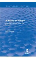 History of Europe (Routledge Revivals)