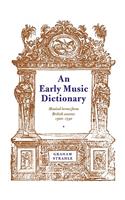 Early Music Dictionary