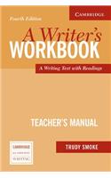 A Writer's Workbook Teacher's Manual