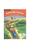 Cambridge Express Workbook 4 with Audio CD India Edition: English for Schools: Bk. 4