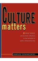 Culture matters