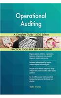 Operational Auditing A Complete Guide - 2020 Edition