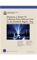 Designing a System for Collecting Policy-Relevant Data for the Kurdistan Region Iraq
