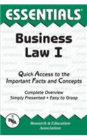 Business Law I Essentials