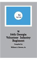 History of the 54th Regiment Georgia Volunteer Infantry Confederate States of America