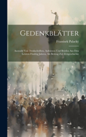 Gedenkblätter