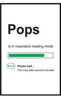 Pops is in Inspiration Loading Mode