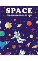 Space Coloring Book for Kids