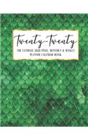 Twenty - Twenty The Ultimate 2020 Pixel Monthly & Weekly Planner Calendar Book