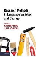 Research Methods in Language Variation and Change