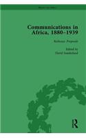 Communications in Africa, 1880–1939, Volume 1