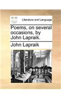 Poems, on Several Occasions, by John Lapraik.