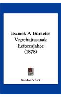 Eszmek A Buntetes Vegrehajtasanak Reformjahoz (1878)