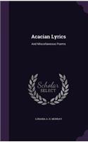 Acacian Lyrics