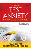 Addressing Test Anxiety in a High-Stakes Environment