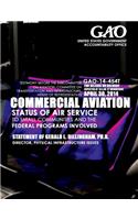 Commercial Aviation Status of Air Service to Small Communities and the Federal Programs Involved