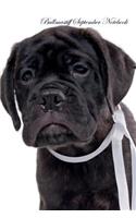 Bullmastiff September Notebook Bullmastiff Record, Log, Diary, Special Memories, To Do List, Academic Notepad, Scrapbook & More