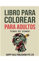 Libro da colorare per adulti: Tema Zombie