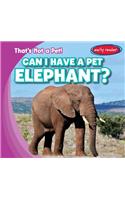 Can I Have a Pet Elephant?