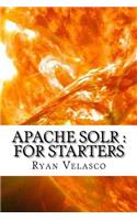 Apache Solr: For Starters