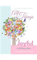 All Things Joyful All Things Lovely Catholic Journal Color Doodle